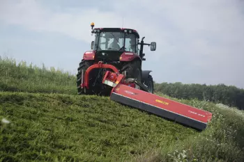 Rodillo lo más cerca posible del rotor para una descomposición rápida de los residuos