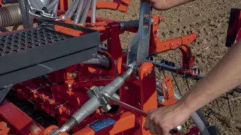 Un ajuste sencillo de la profundidad de siembra