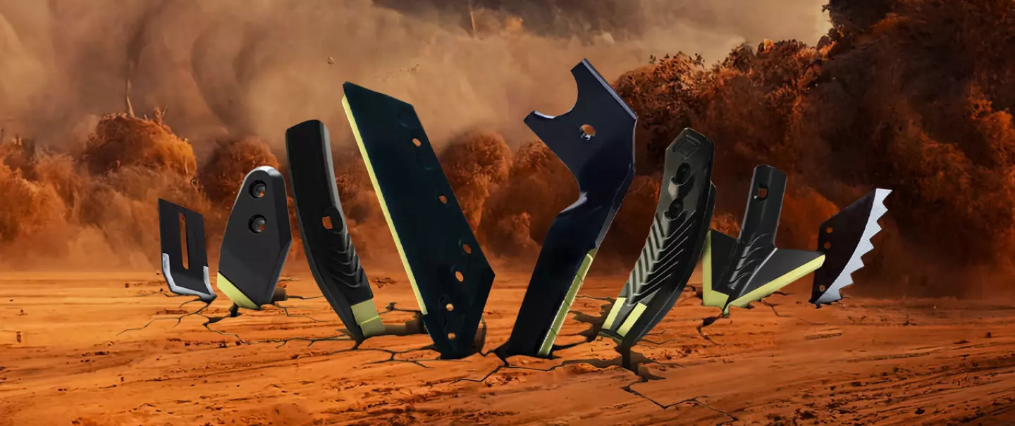 Pièces de travail du sol animé au carbure KUHN Parts