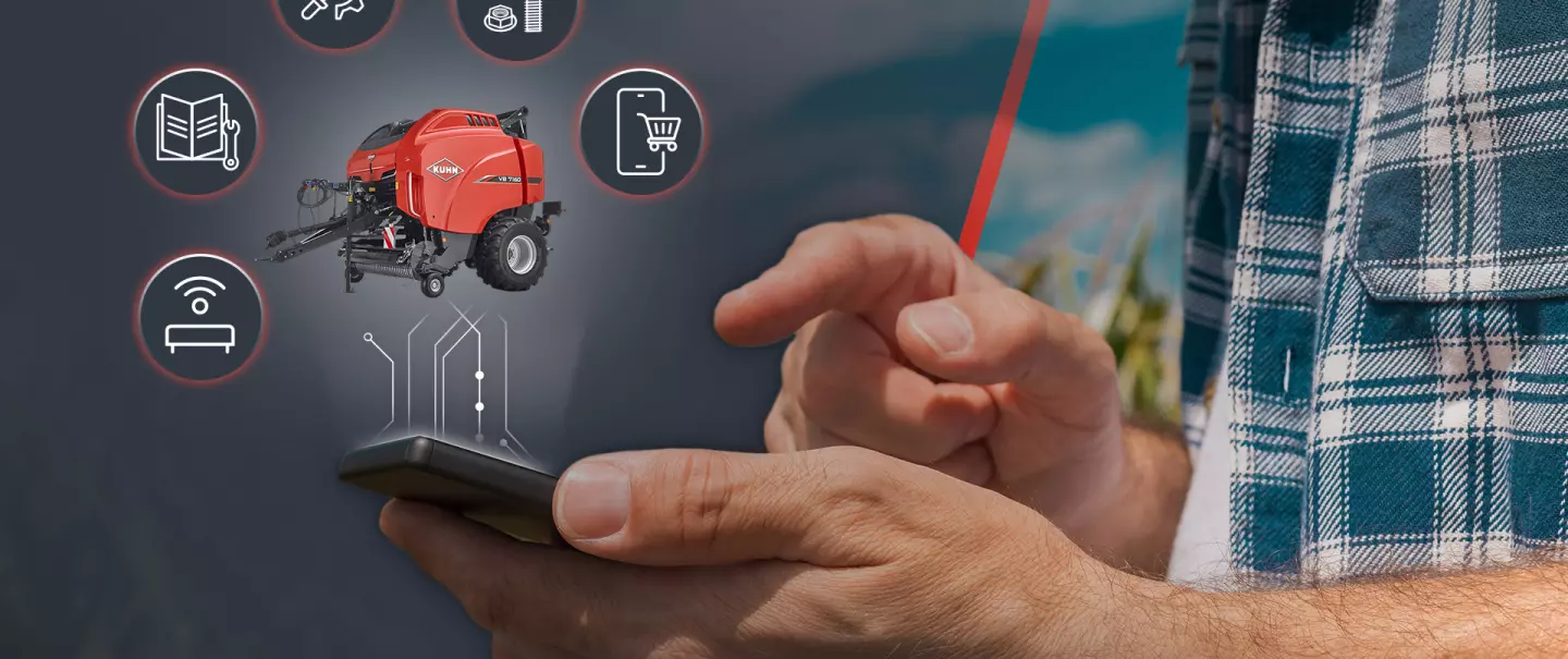 MyKUHN is your customised digital portal for managing KUHN machinery. 