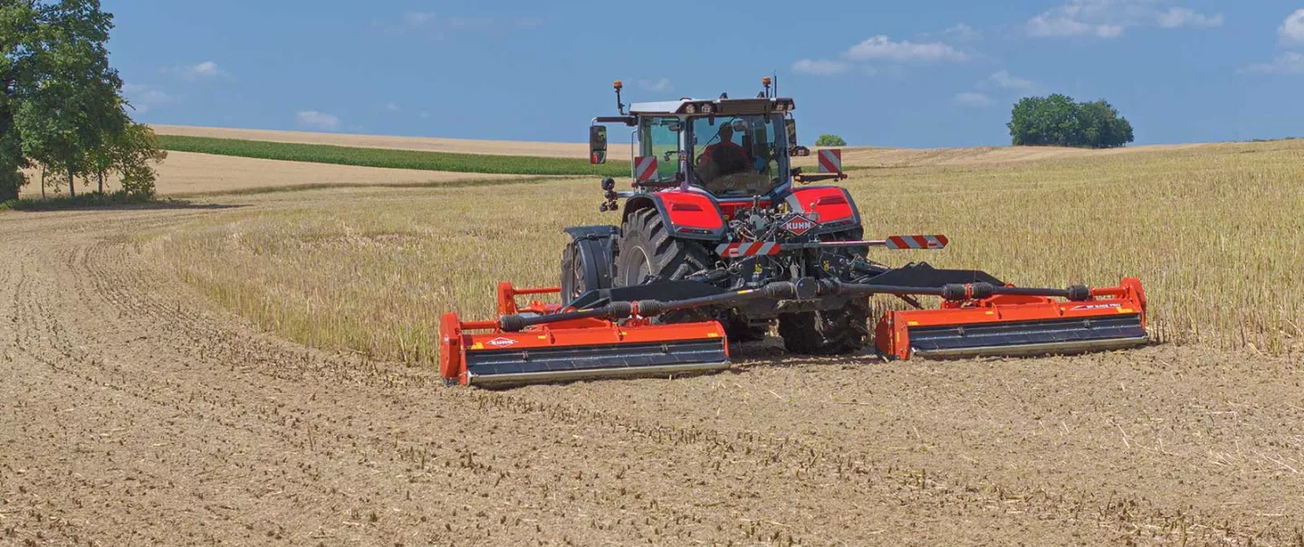 Le broyeur BP 8402 PRO au travail