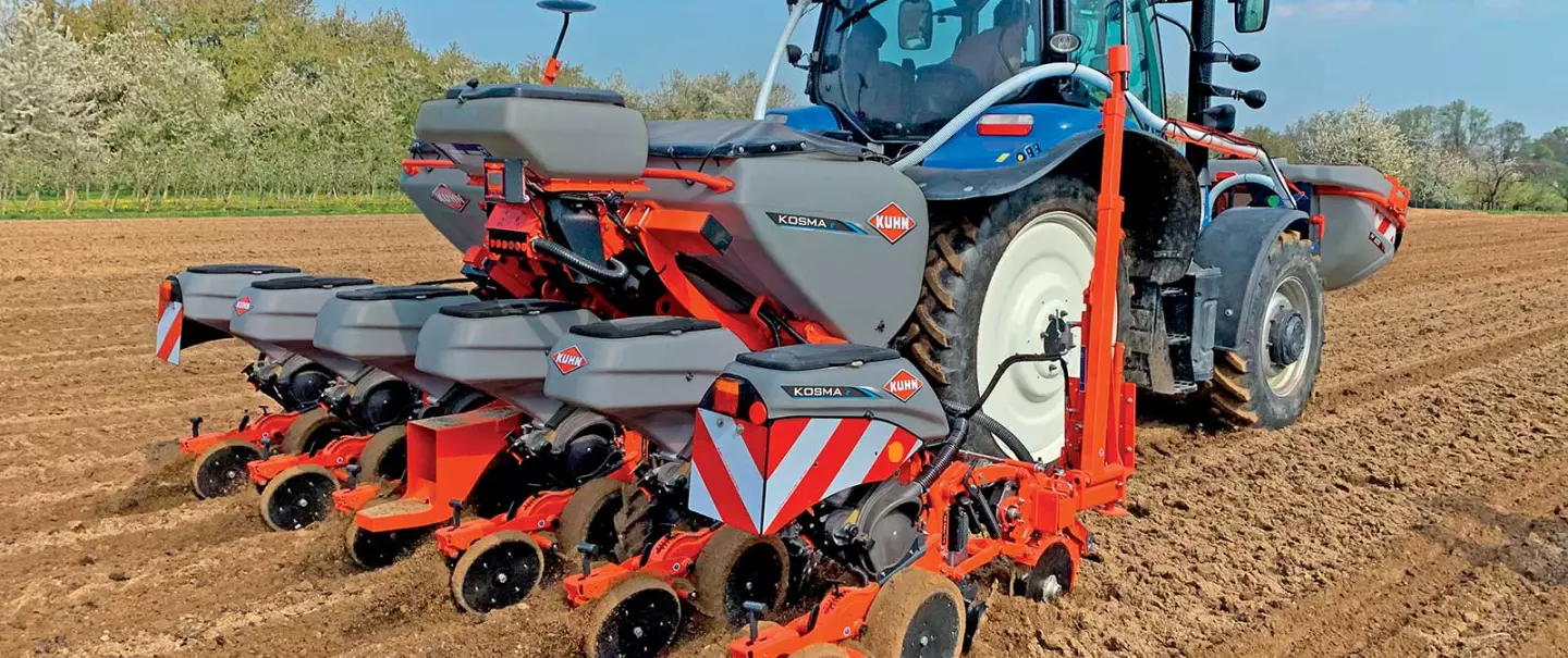 KOSMA Seeding unit at work