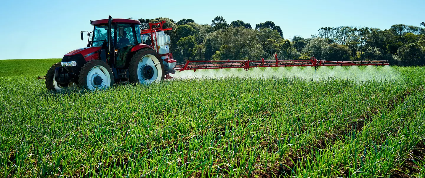 El pulverizador PORTER ST en funcionamiento en el campo