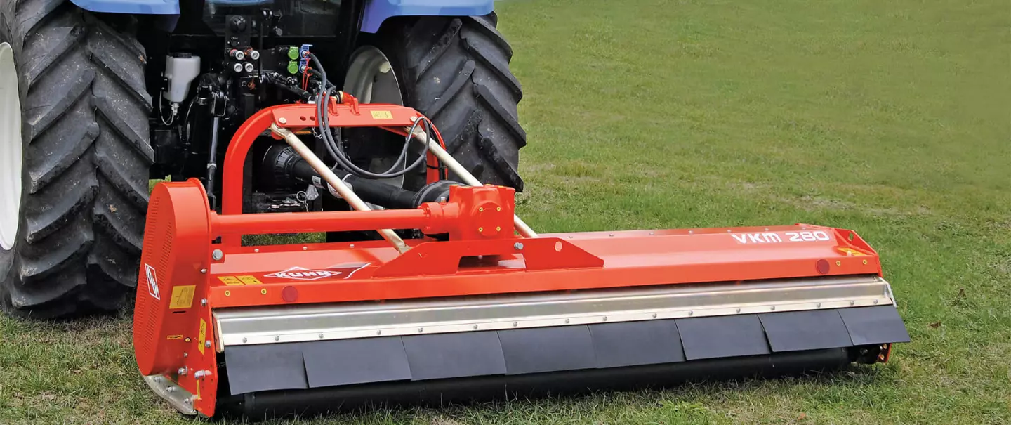 VKM 280 shredder at work