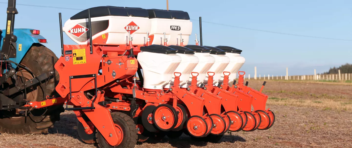 Vista en posición de transporte.