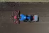 BTF 4030 rigid seeding bar and TF 1512 front hopper at work