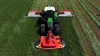 FC 10030 using the mowing unit's individual lift system
