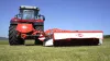 The disc mower conditioner FC 3115 D in static position in a field