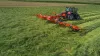 The GF 10803 T tedder at work in the field