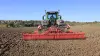 HR 6040 R power harrow at work