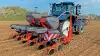 KOSMA precision seed drills are light and compact and can be attached to small tractors.