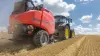 VB 7100 round baler in action