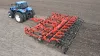 The KUHN 5635 cultivator at work