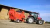 The KUHN PRIMOR 3570 M in straw bedding mode