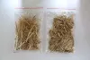 Straw sample (before and after cutting) handled by the KUHN PRIMOR 4260 M CUT CONTROL straw-blower & feeder