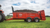 KUHN PS 242 ProSpread apron box spreader in action