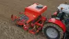 ISOBUS VENTA pneumatic integrated seed drill at work with CD 3020 disc combination