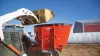 View of the KUHN single auger feed mixers of the VS 100 series