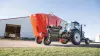 View of the KUHN single auger feed mixers of the VS 100 series