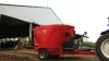 View of the KUHN single auger feed mixers of the VSL 200 series