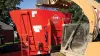 View of the KUHN single auger feed mixers of the VSL 200 series