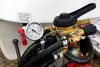 Spray manual control - two sections