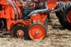 Detailed side view of the QUADRA air seed drill 